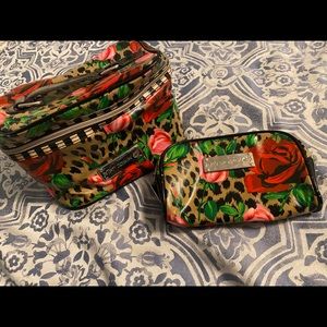 Betsey Johnson makeup bags